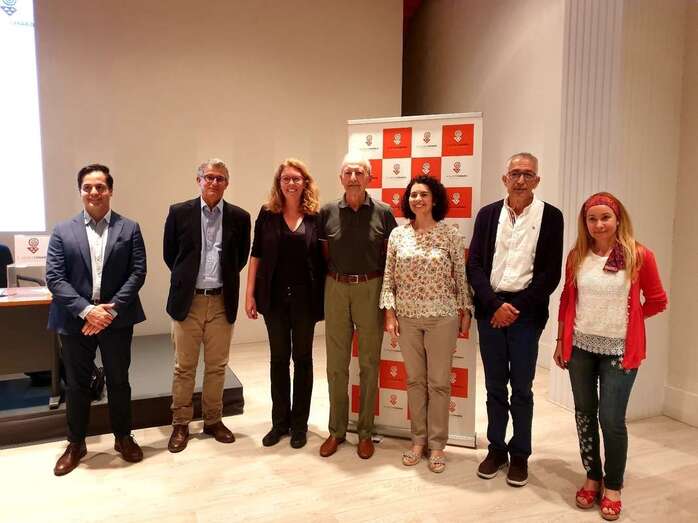 Equipo directivo de El Museo Canario (Foto TA)